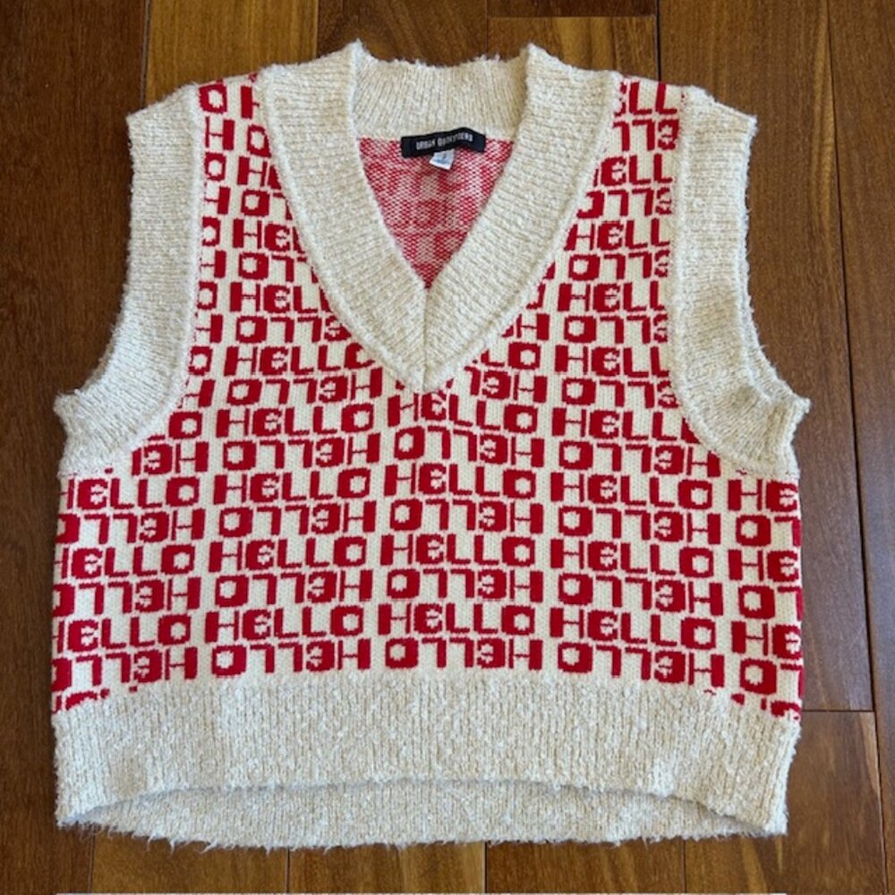 Urban Outfitter Hello vest